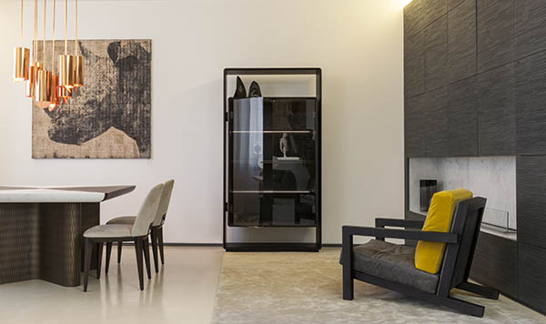 Laurameroni luxury modern artisanal metal sideboards and drawers for contemporary interior decor and design