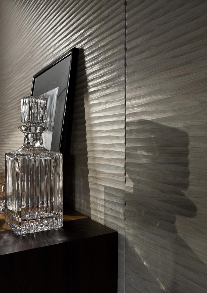 laurameroni 3d wall panels boiserie in wood, metal or fabric for luxury modern interior design