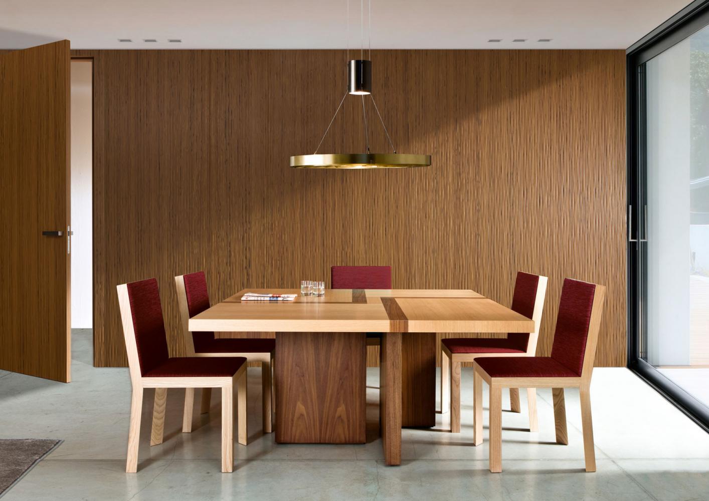 Laurameroni luxury modern made to measure wooden tables for contemporary interior decor and design