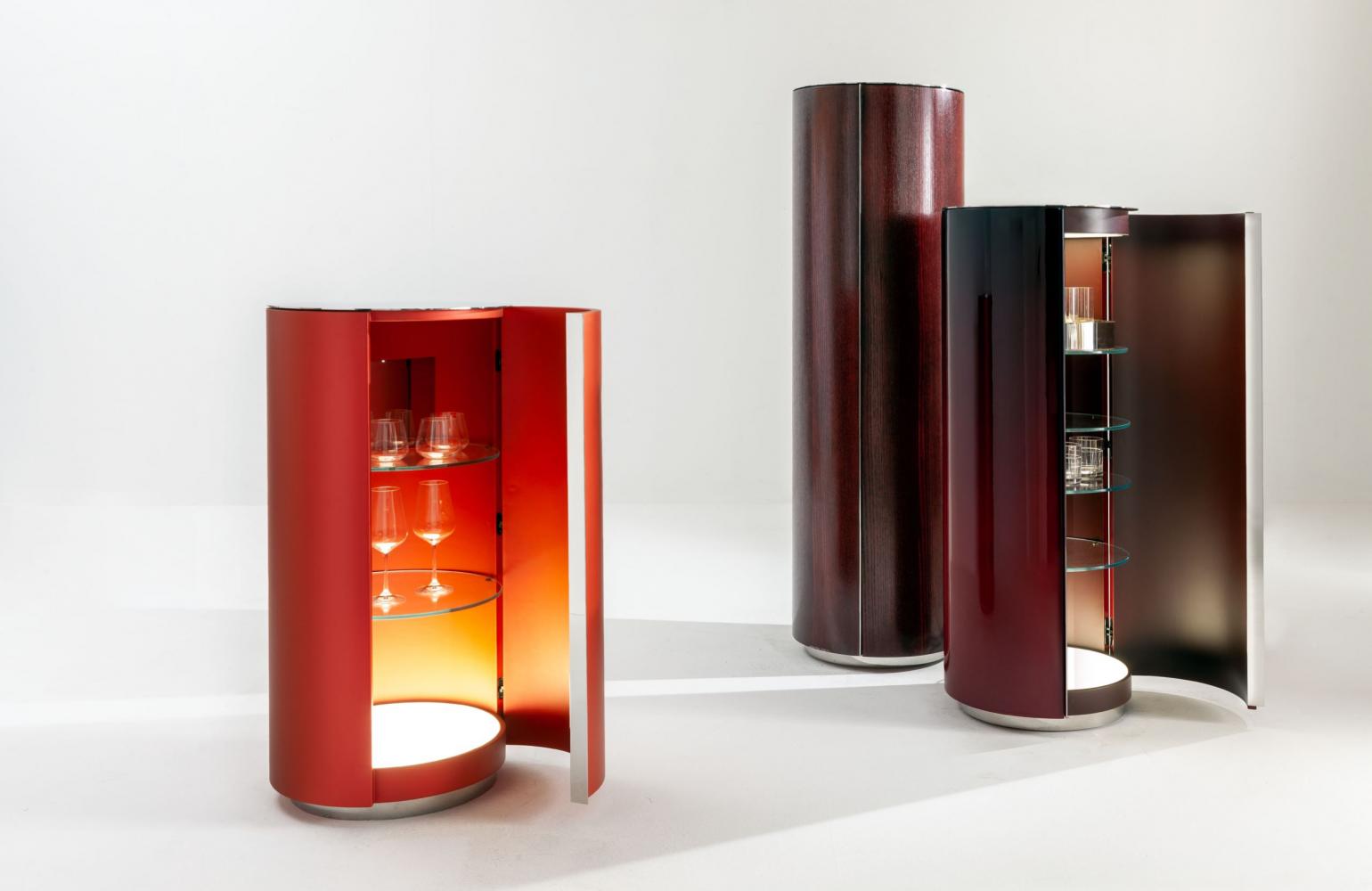 laurameroni luxury made to measure burgundy red interior design