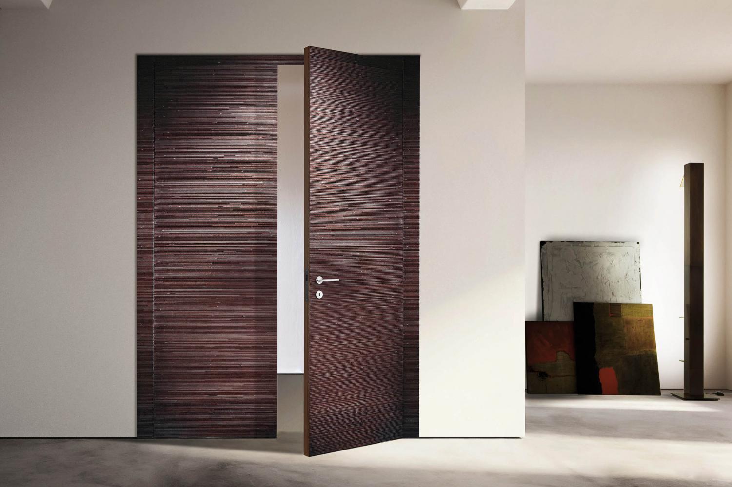 laurameroni luxury sliding hinged and pivot doors in custom materials and textures