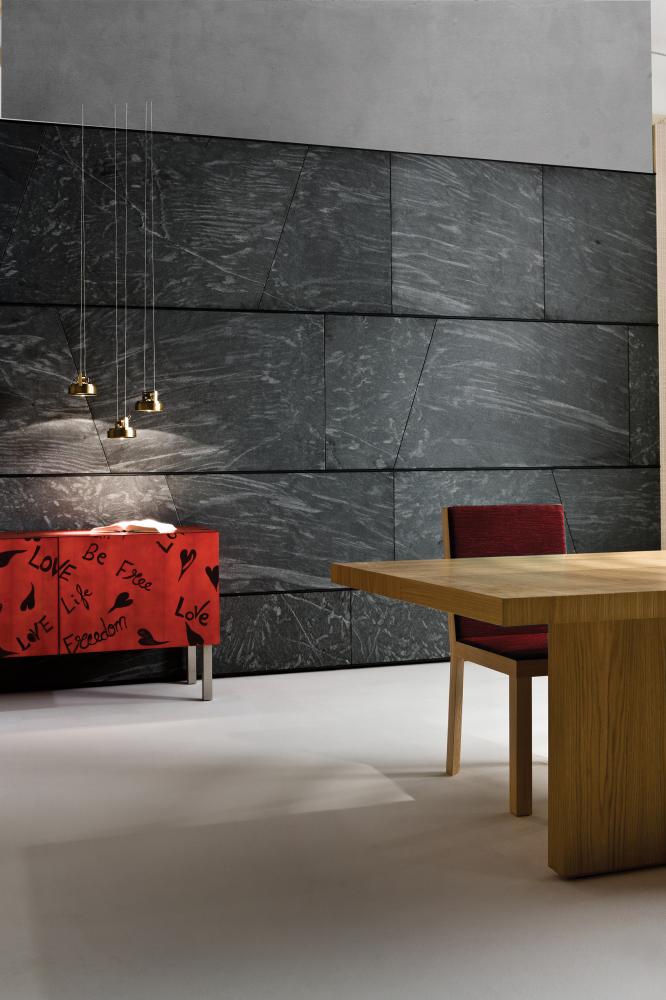 laurameroni corporate office interior design inspiration with red details