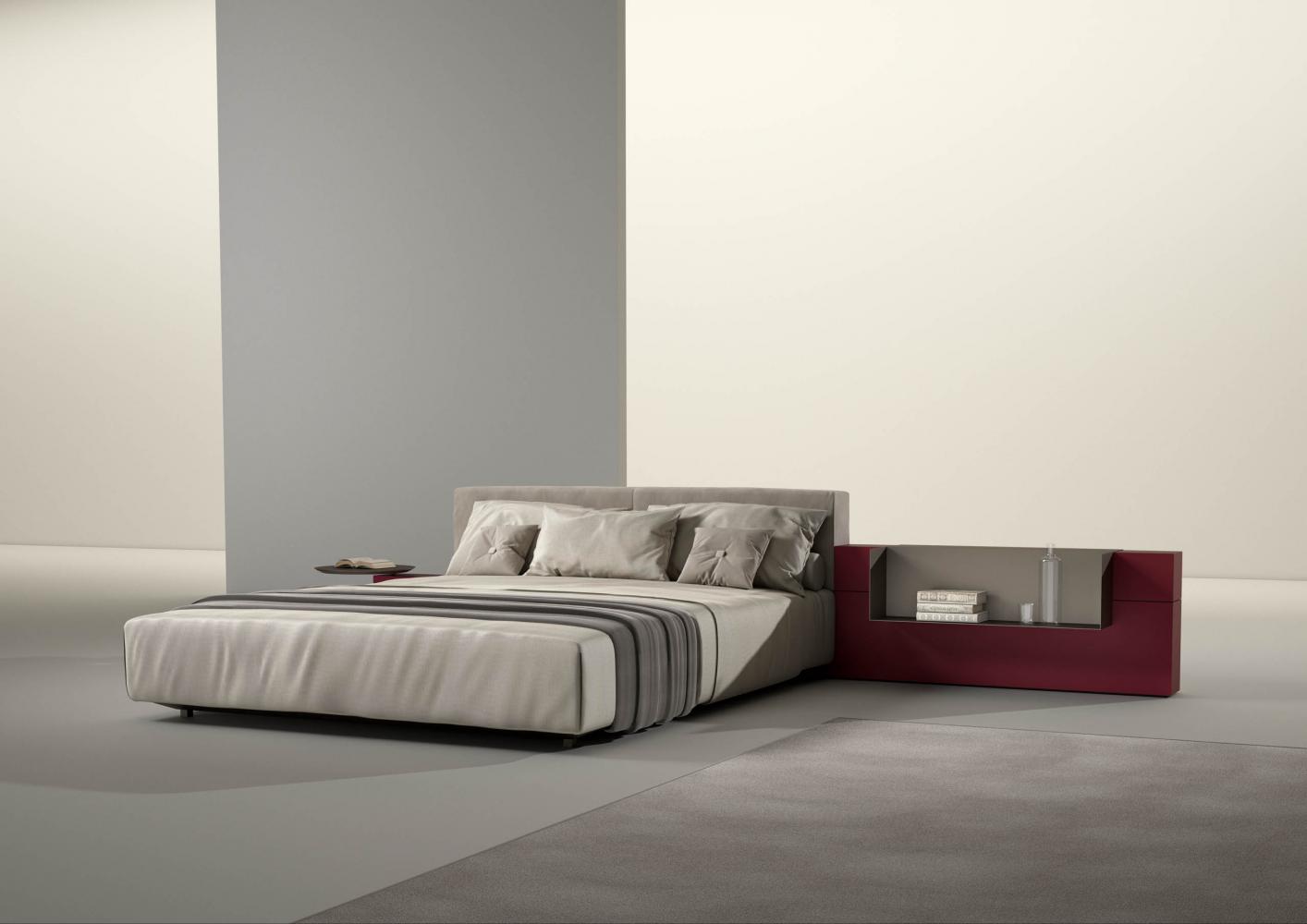 Symphony modern marble luxury modular and configurable bed bench