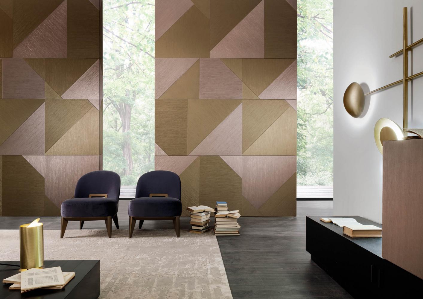 tatami decorative geometric modern wall panelling system for luxury living interior decoration