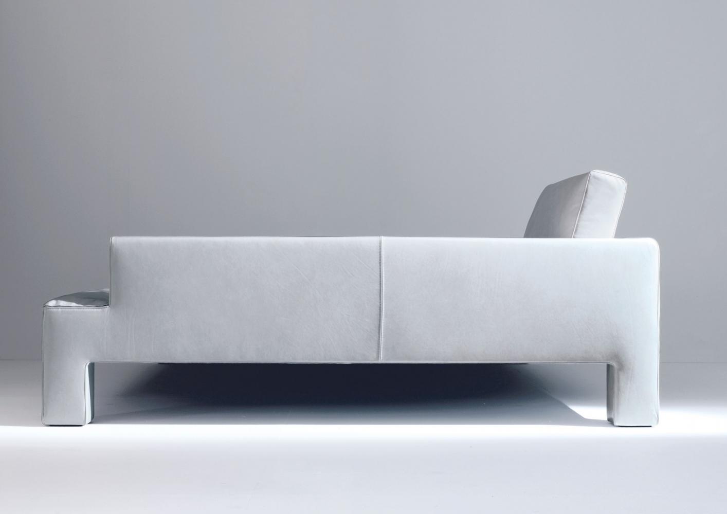 Modern luxury isle sofa in leather or fabric