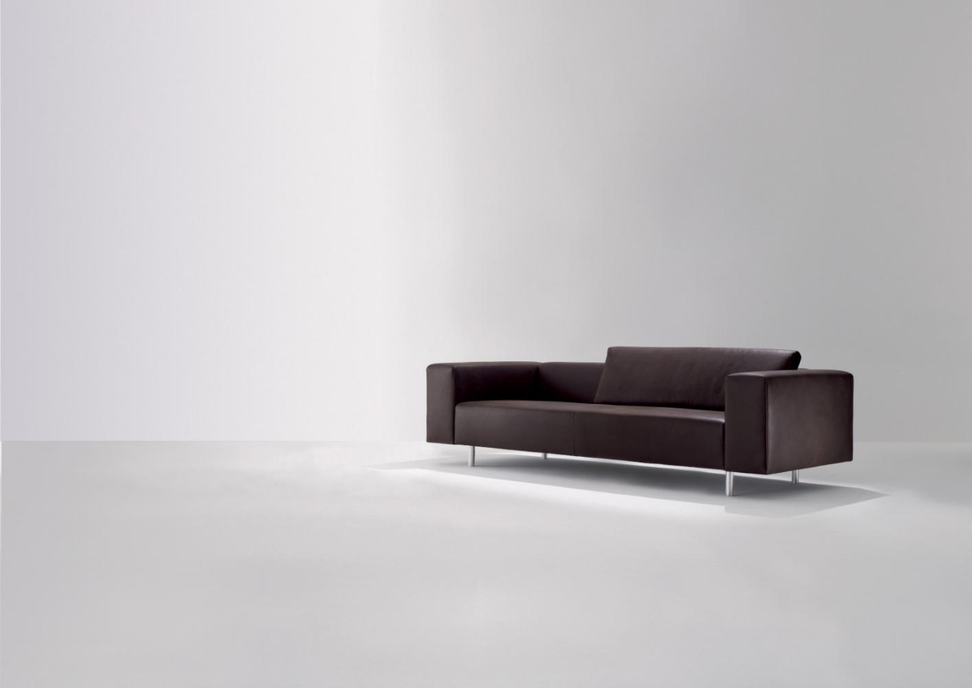 Orchestra modern modular customizable system of coordinated padded luxury sofas