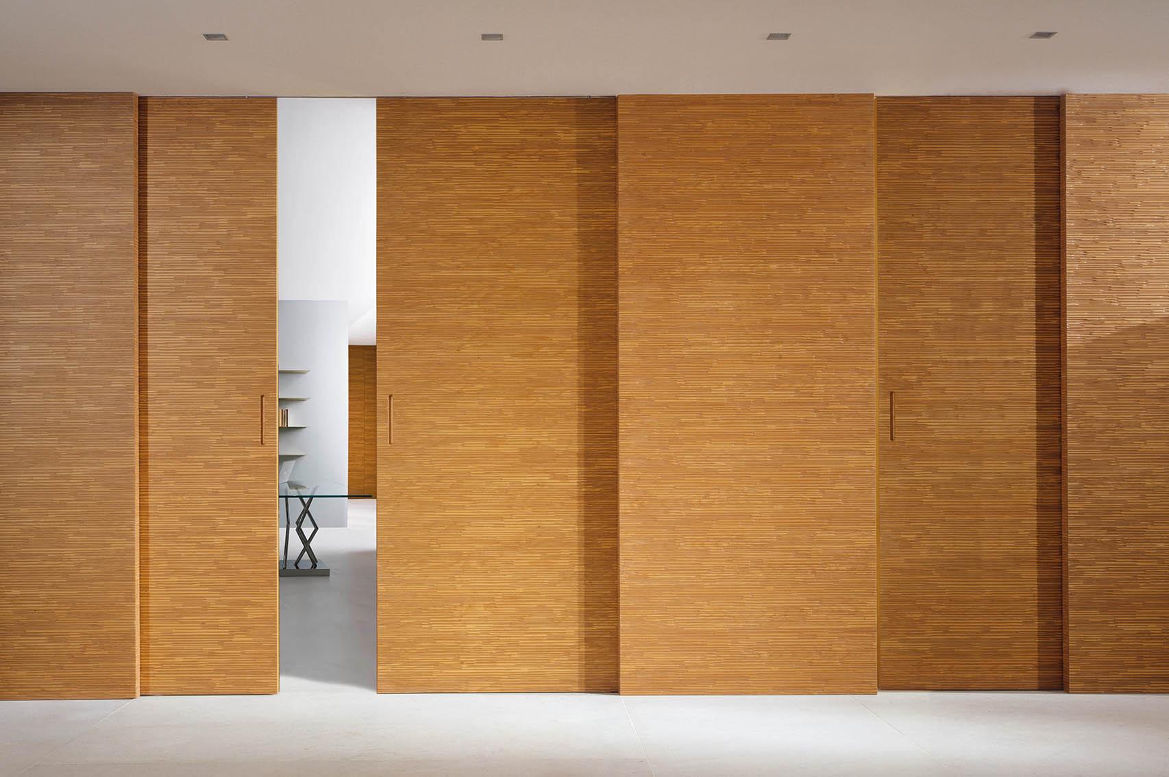 Laurameroni luxury modern integrated doors for a bespoke artisanal interior design and decor